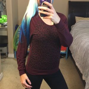 Like new VS PINK cheetah shirt